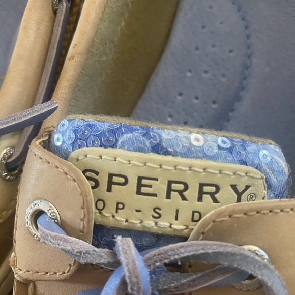 🍒SOLD🍒 NWOT Sequin Sperry Topsider - Picture 8 of 11